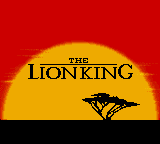 Заставка игры Lion King, The